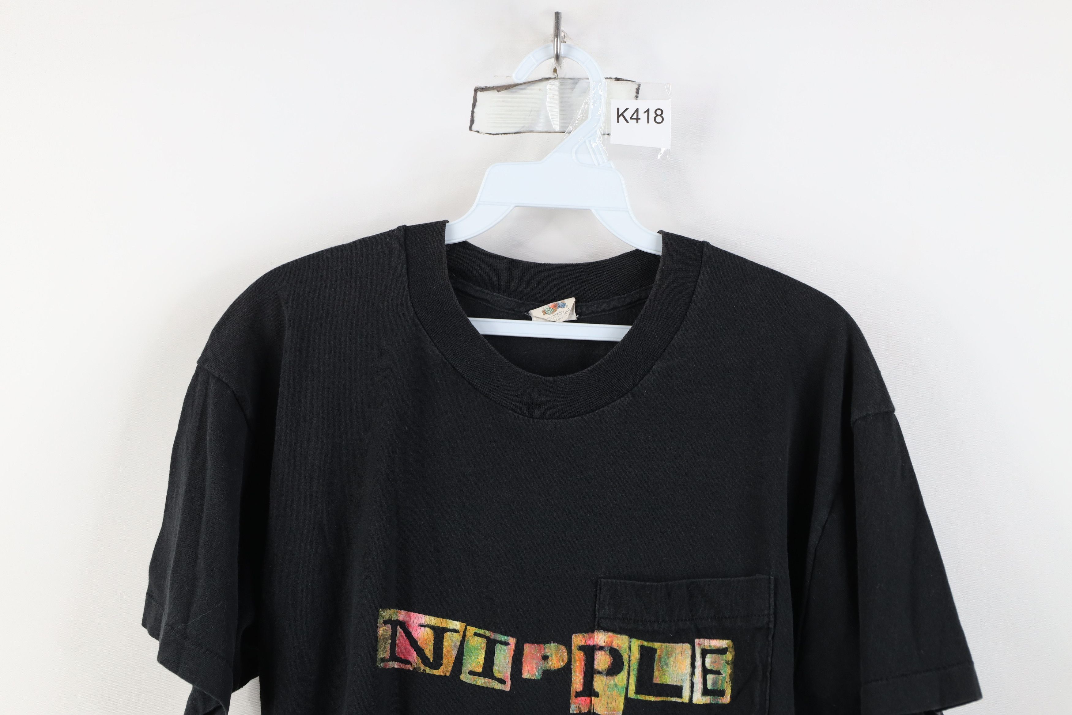 Vintage Vintage 90s Nipple Album Claw Boys Claw Band T-Shirt USA Size US XL / EU 56 / 4 - 2 Thumbnail