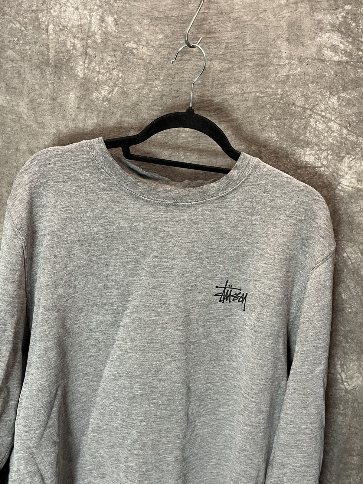 Stussy × Vintage Vintage Stuusy sweatshirt Big Logo Rare Made in USA Size US XL / EU 56 / 4 - 3 Thumbnail