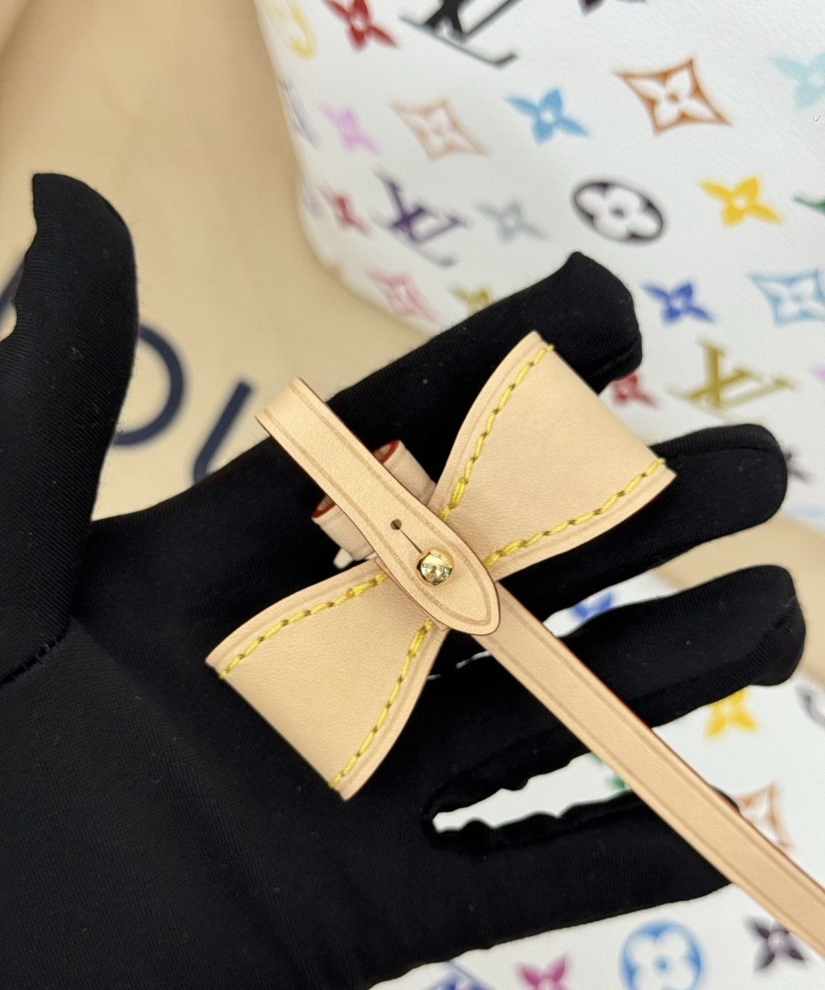 Louis Vuitton × Takashi Murakami Louis Vuitton x Takashi Murakami Neverfull MM Handbag Size ONE SIZE - 12 Thumbnail