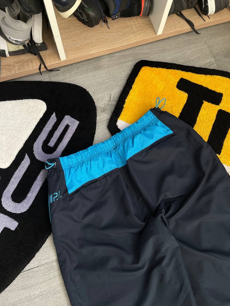 Nike × Streetwear × Vintage nike premier rare baggy fit nylon track pants Size US 36 / EU 52 - 12 Thumbnail