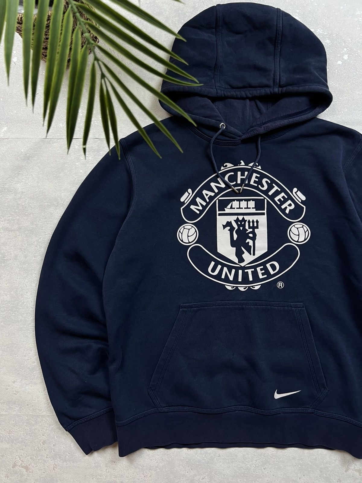 Nike 00s Nike Manchester United Vintage Y2K Oversized Hoodie Size US M / EU 48-50 / 2 - 2 Thumbnail
