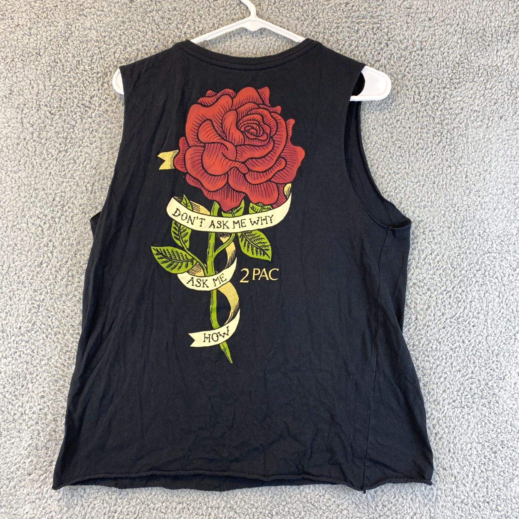 Harley Davidson 2 PaC Women's Black Graphic Sleeveless Tank Top Size XL 41-24 / 100% Cotton Rhinestones Tank Black Graphic Sleeveless XL Women's 41-24 2 PaC Size XL / US 12-14 / IT 48-50 - 6 Thumbnail