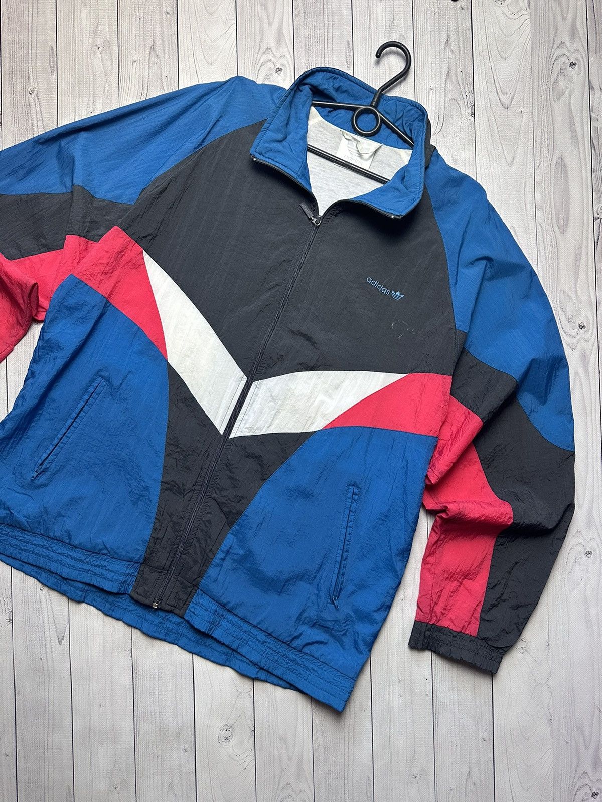 Adidas × Vintage Vintage adidas track jacket size XL rare Size US XL / EU 56 / 4 - 2 Thumbnail