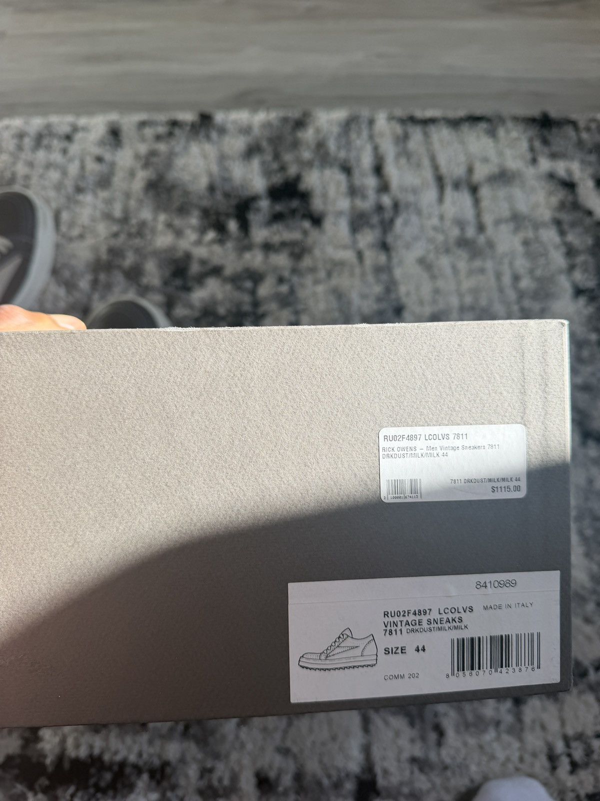 Rick Owens Rick Owens Low Top Vans Size US 11 / EU 44 - 8 Thumbnail