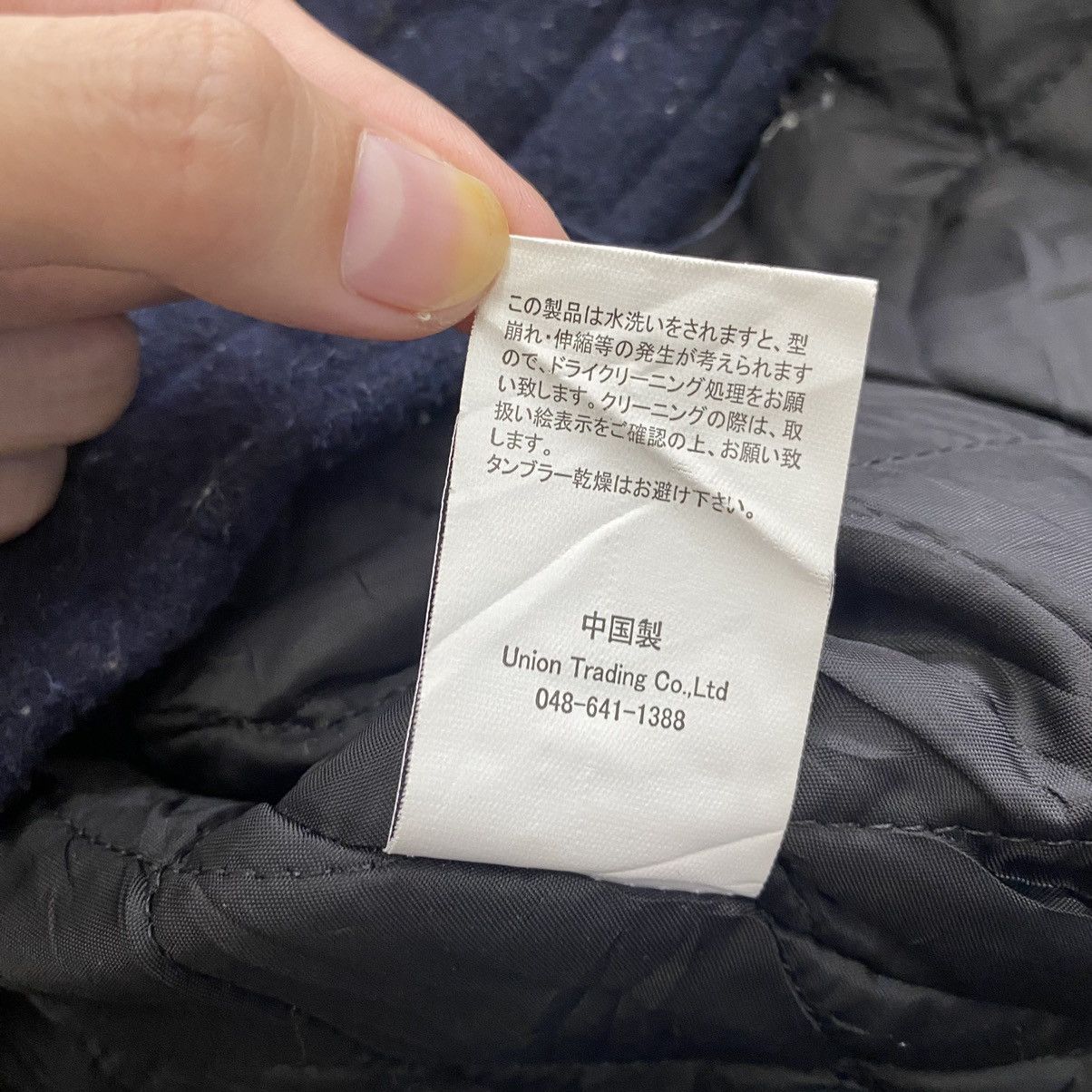 Japanese Brand × Vintage Vintage JOEY FACTORY Japanese Brand Wool Full Zipper Bomber Size US M / EU 48-50 / 2 - 6 Thumbnail