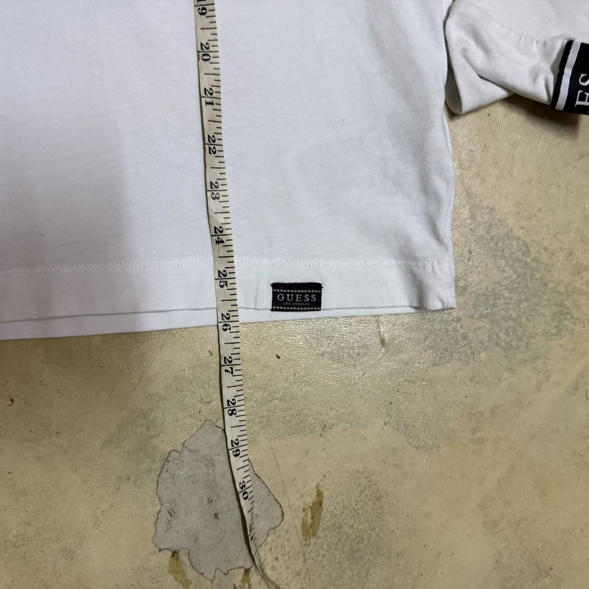 Guess Guess Site Tape Logo Long Sleeves T Shirt Size US S / EU 44-46 / 1 - 13 Thumbnail