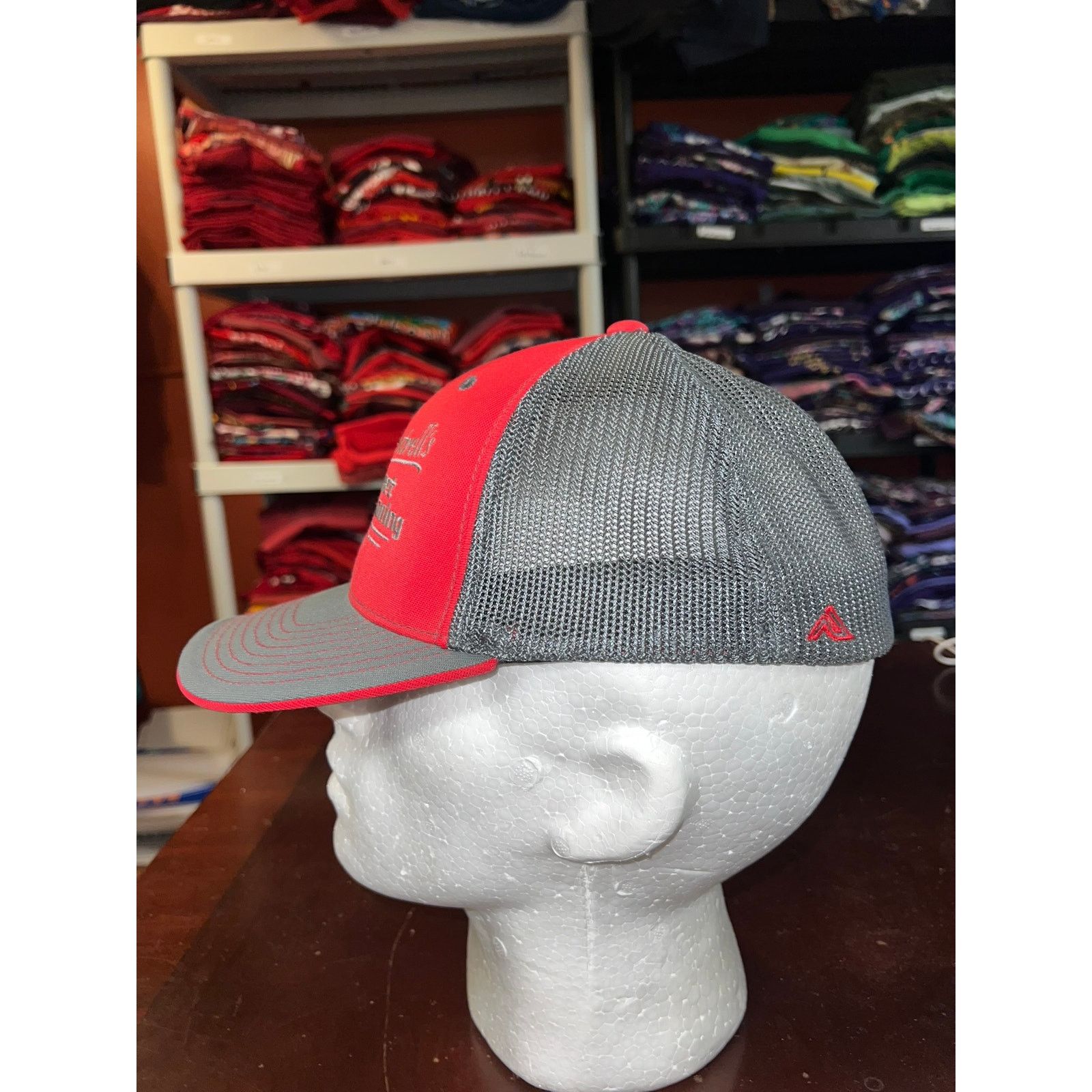 Pacific and Co. Carpet Cleaning Hat Cantrells Cap Headwear Red Size ONE SIZE - 3 Thumbnail