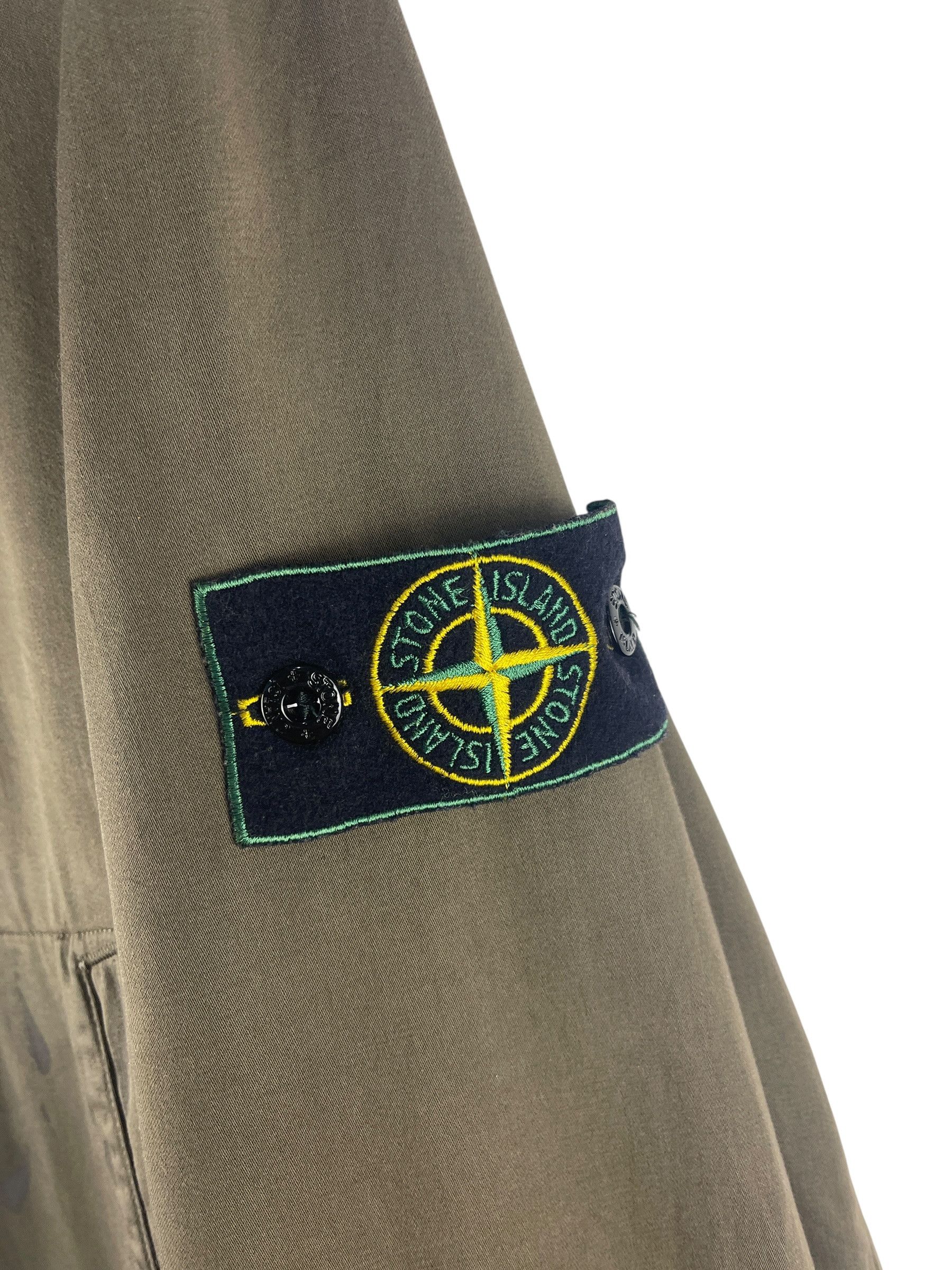 Stone Island Vintage Stone Island Raso Gommato Jacket – Made in Italy Size L / US 10 / IT 46 - 14 Thumbnail