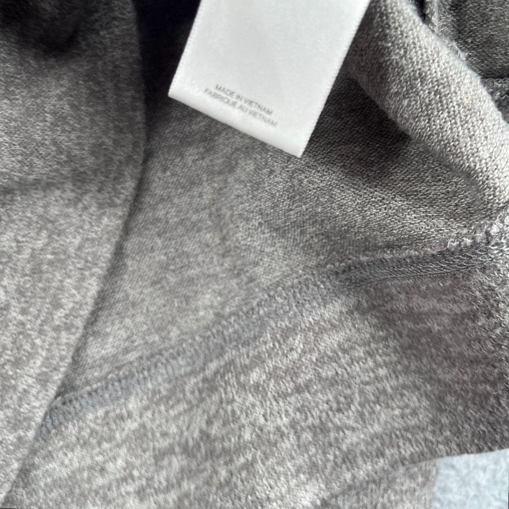 Express Express Sweatshirt Shirt Womens Large Gray Heather High Neck Pullover Long Sleeve Regular Winter Fall Spring Activewear Size L / US 10 / IT 46 - 6 Thumbnail