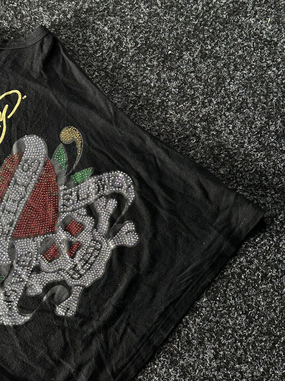 Designer × Ed Hardy ❗️Vintage Ed Hardy tiger big True Love Logo Women Tee Size M / US 6-8 / IT 42-44 - 3 Thumbnail