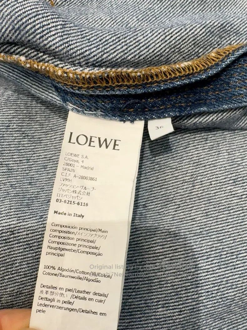 Other Loewe Denim Jacket Size XS / US 0-2 / IT 36-38 - 7 Thumbnail