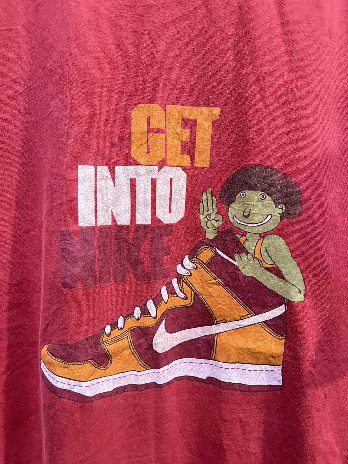 Nike Nike Get Into Nike Dunk Tee 00s Size US XL / EU 56 / 4 - 3 Thumbnail