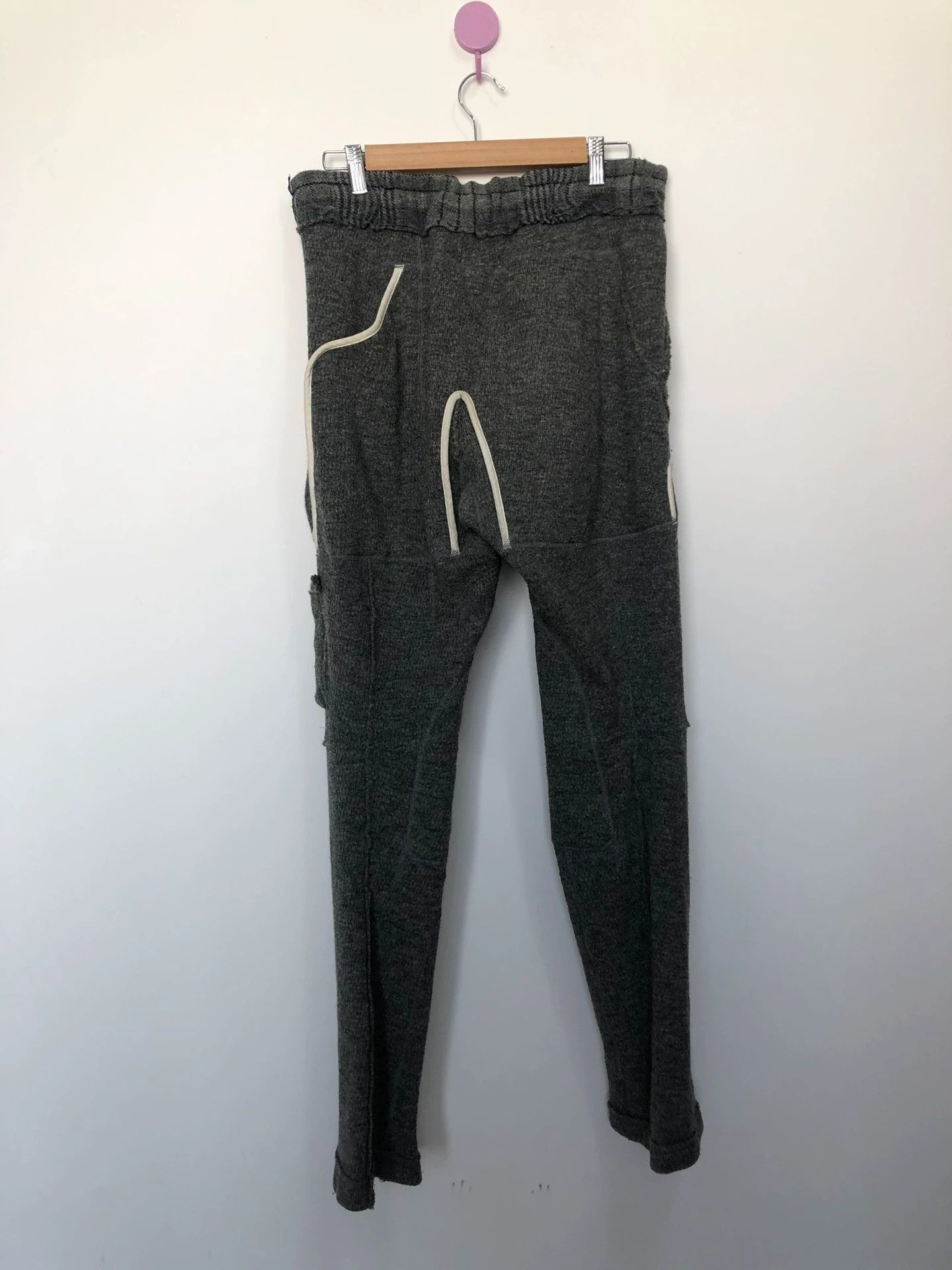 Takahiromiyashita The Soloist. TAKAHIROMIYASHITA thick complex trousers XS 175+ Size US 27 - 2 Thumbnail