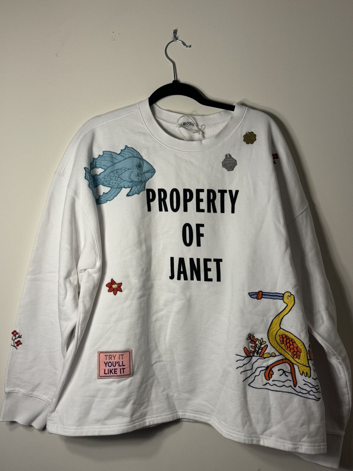 Bode Property Of Janet Bode Size US XXL / EU 58 / 5 - 1 Thumbnail