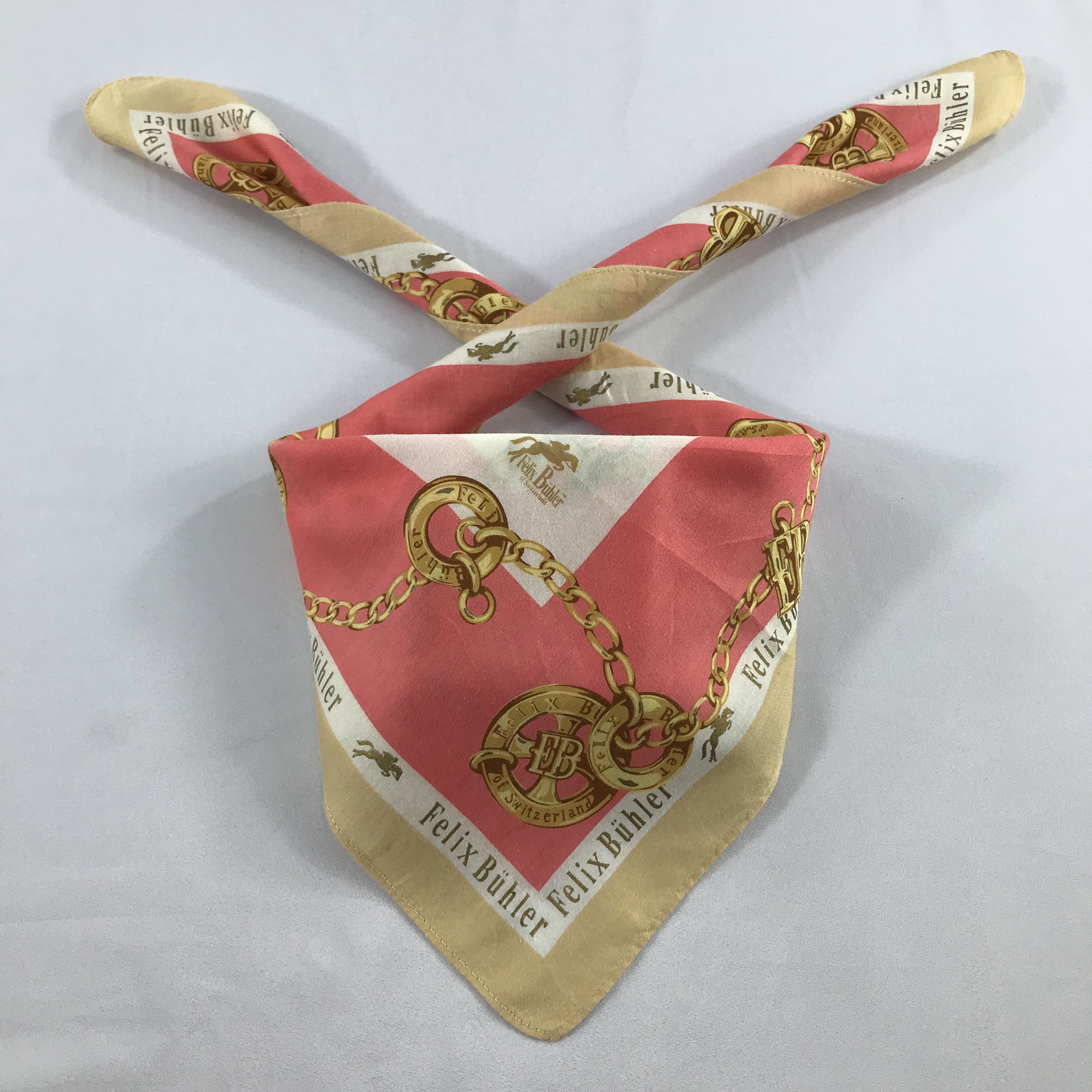 Vintage Felix Buhler Bandana / Handkerchief / Neckerchief - S2430 Size ONE SIZE - 3 Thumbnail
