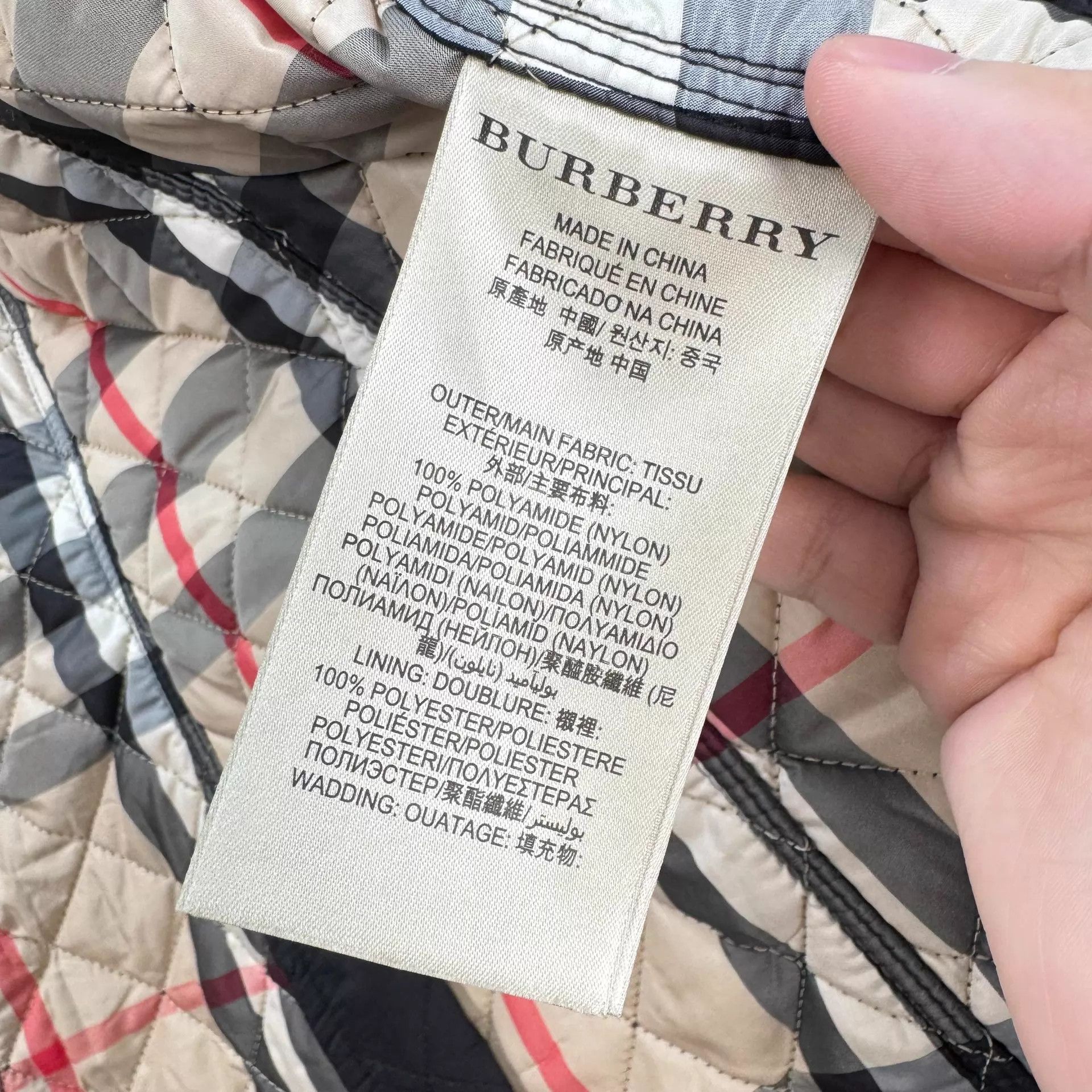 Burberry Burberry quilted check puffer jacket XS mint Size XS / US 0-2 / IT 36-38 - 7 Thumbnail