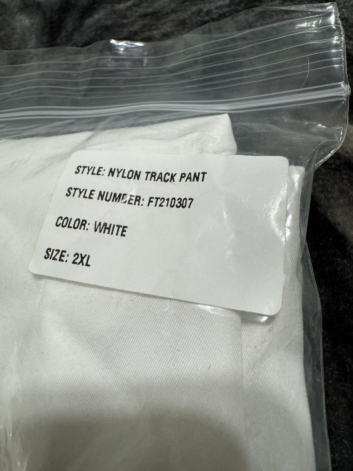 Fuck The Population FTP NYLON TRACK PANTS WHITE Size US 40 / EU 56 - 2 Thumbnail