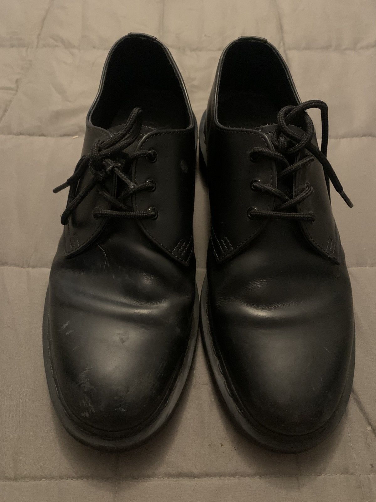Dr. Martens Black Low Top Doc Martens Size US 10.5 / EU 43-44 - 1 Preview