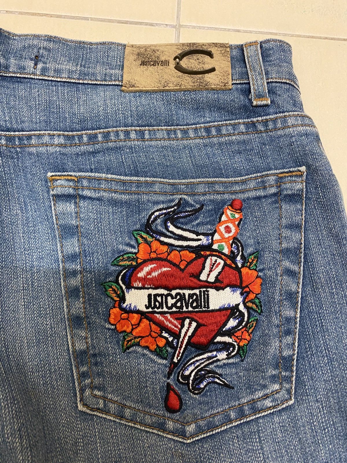 Just Cavalli Just Cavalli Bootcut / Flare Jeans Size US 31 - 4 Thumbnail