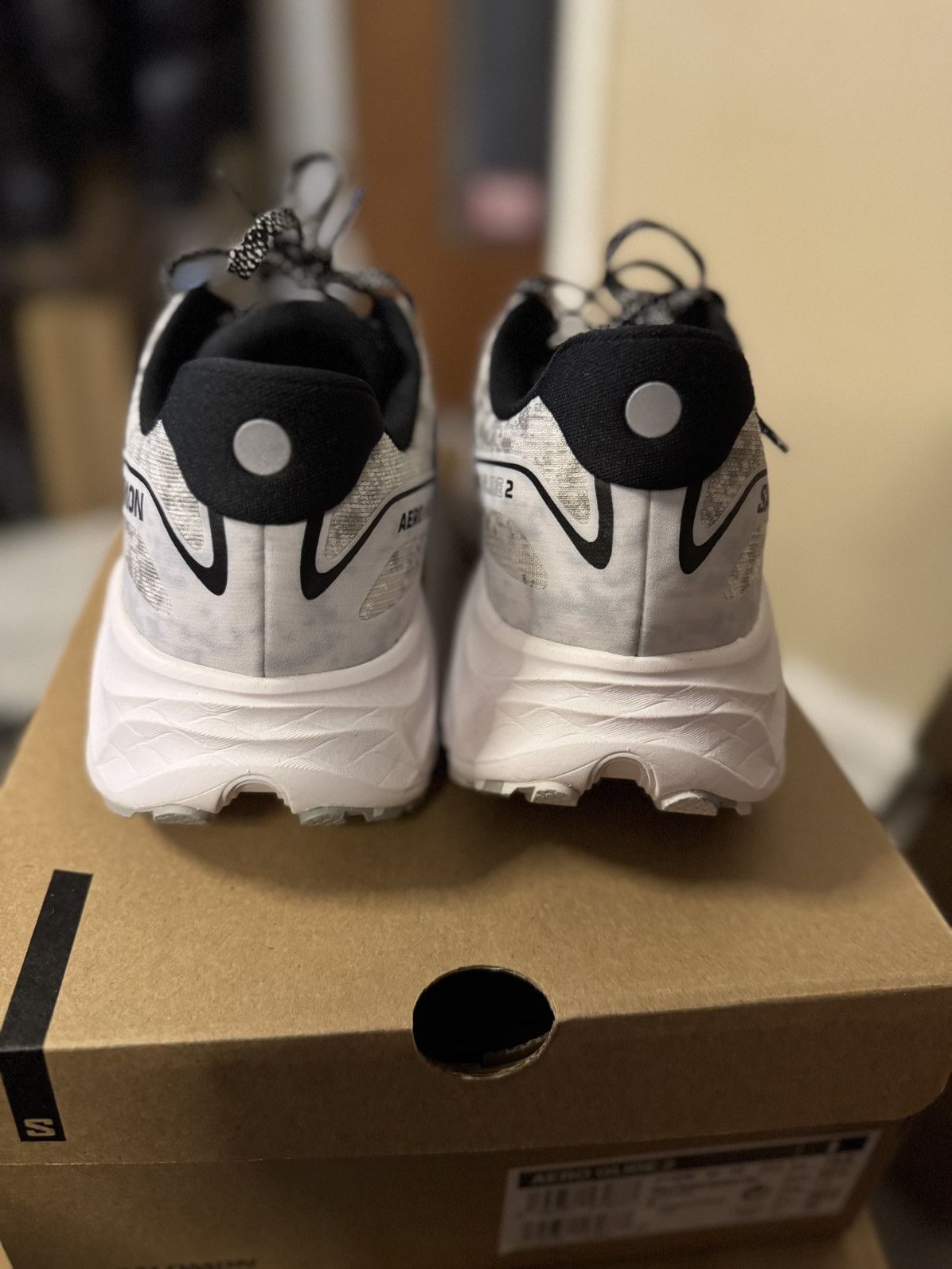 Salomon Aero Glide 2 White Phantom NEW Size US 11 / EU 44 - 5 Thumbnail