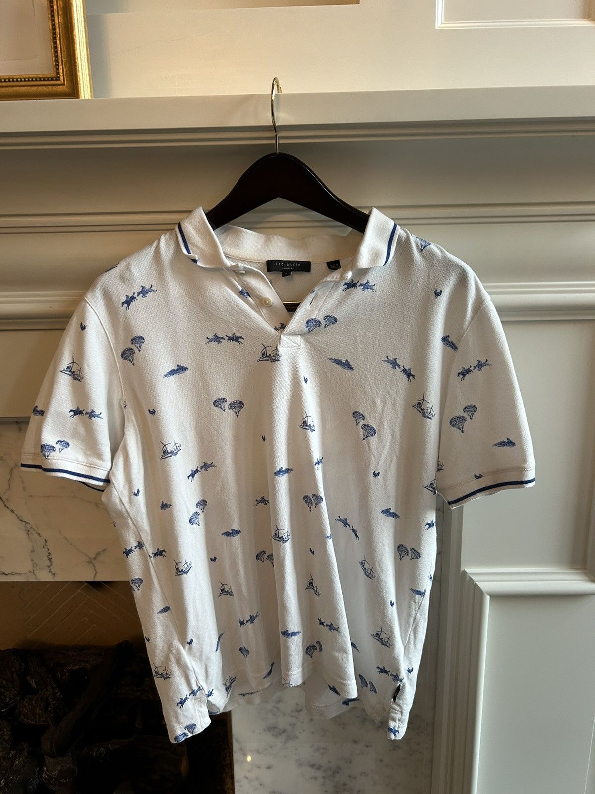 Ted Baker Ted Baker Polo Size US M / EU 48-50 / 2 - 1 Thumbnail