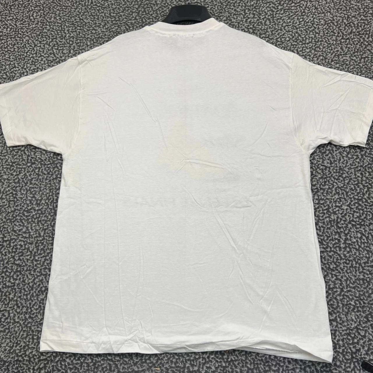 Hanes Vintage America's Cup Shirt Men XL White Beefy Deadstock Size US XL / EU 56 / 4 - 2 Thumbnail