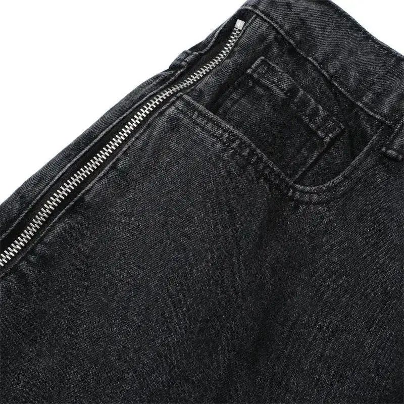 Japanese Brand Streetwear Fashion Side Zipper Oversized Jeans Pants Size US 32 / EU 48 - 6 Thumbnail