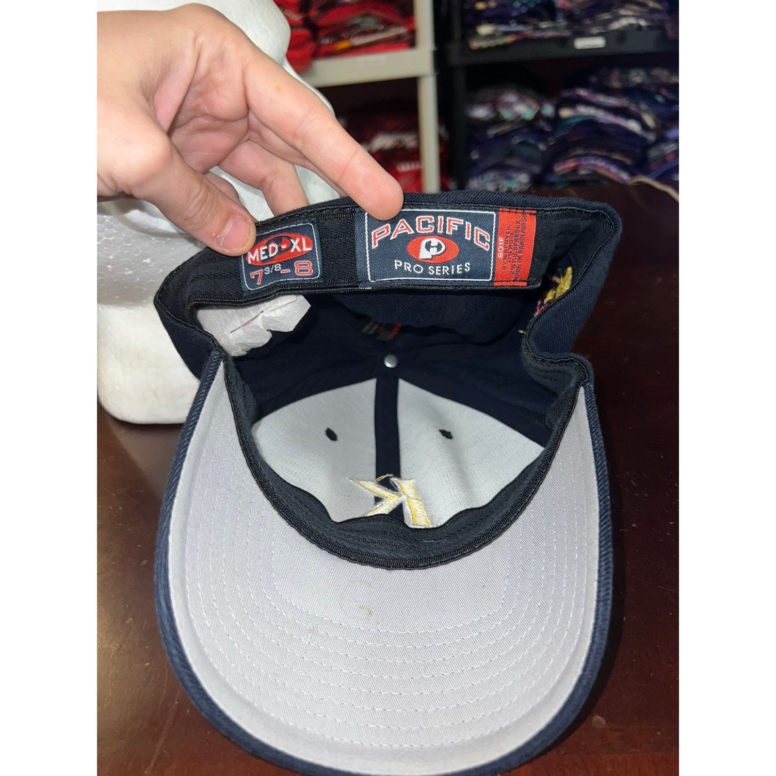 Pacific and Co. Pacific Pro Series Hat American Legion Baseball Cap Headwear Size ONE SIZE - 6 Thumbnail