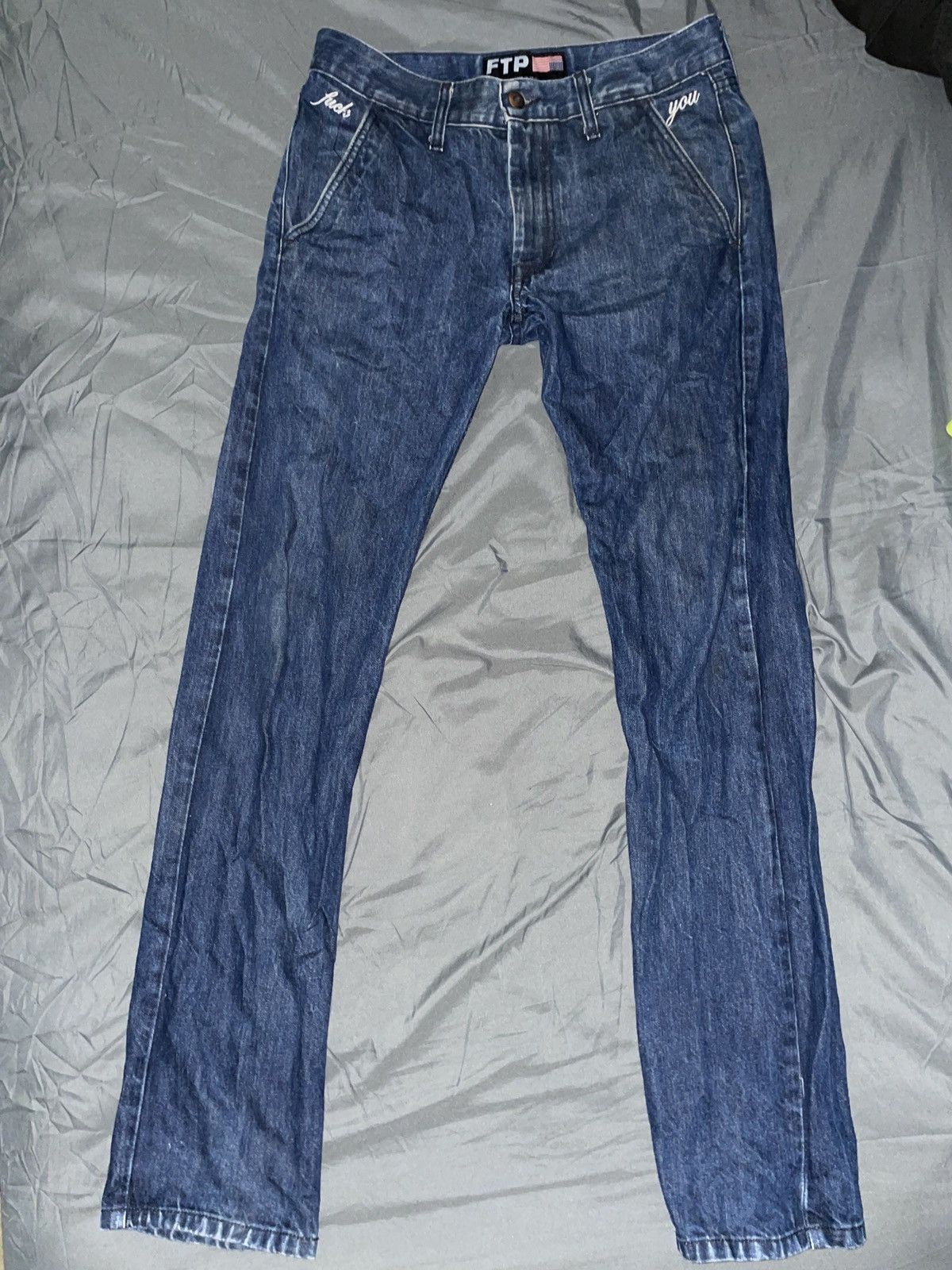 Fuck The Population FTP demin jeans Size US 30 / EU 46 - 1 Thumbnail