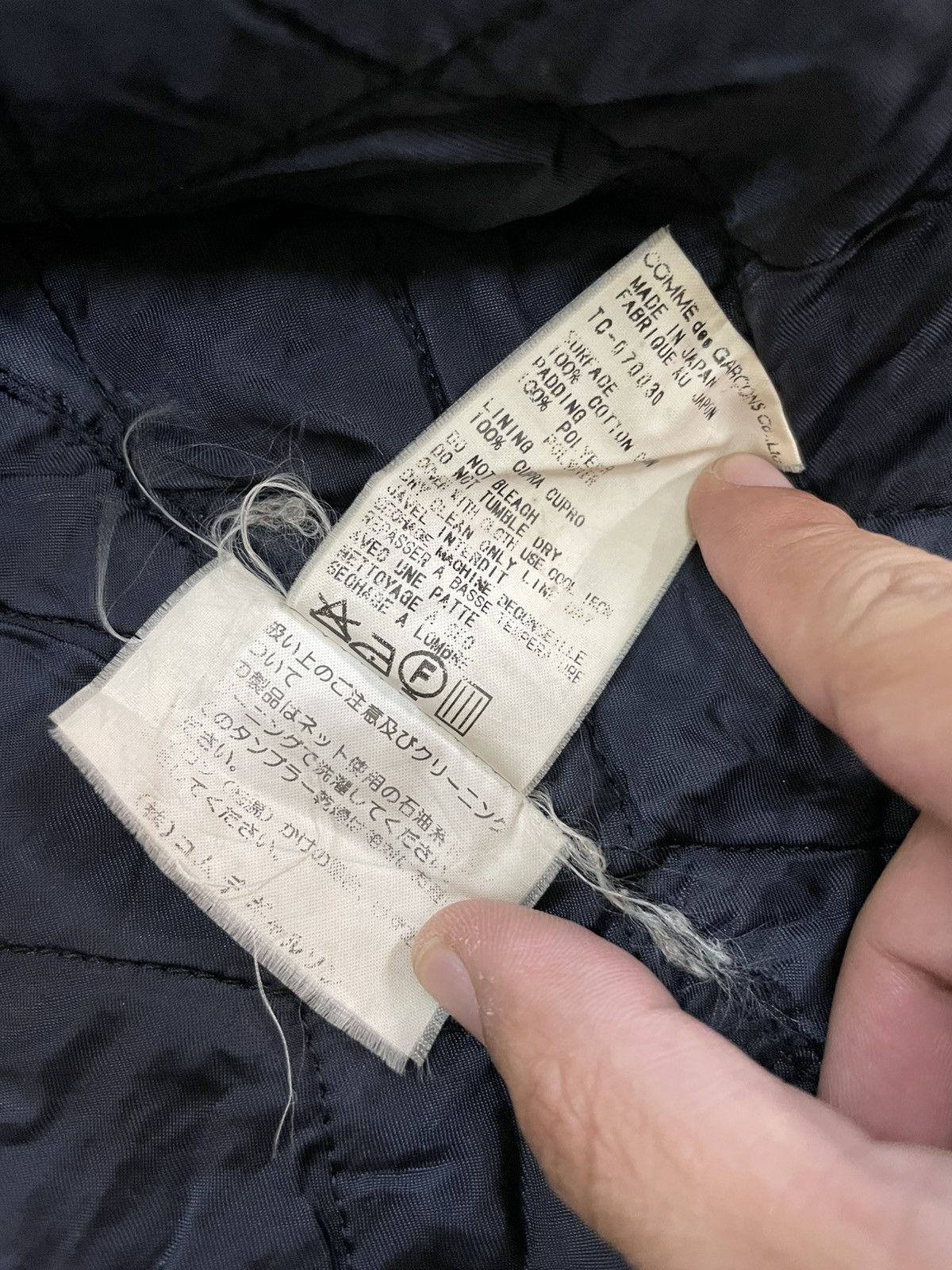 Comme des Garcons Vintage Comme des Garcons Tricot Long Coat Size US L / EU 52-54 / 3 - 6 Thumbnail