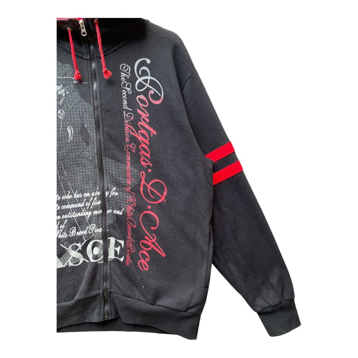 Anime × One Piece Anime One Piece Portgas D Ace Hoodie Sweat Full Zip Pocket Size US L / EU 52-54 / 3 - 4 Thumbnail