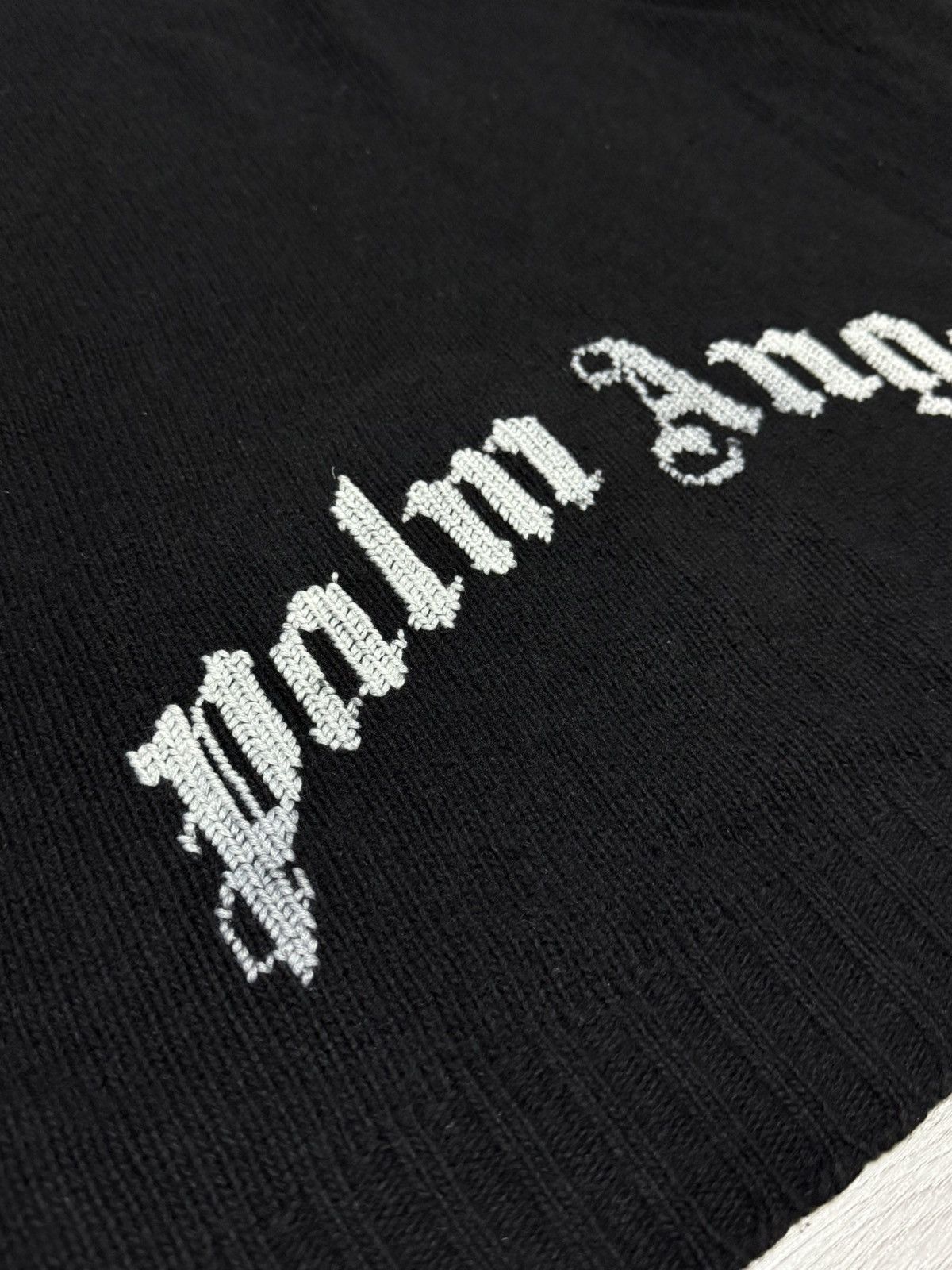 Palm Angels Palm Angels vintage spell out sweater big logo Size US XL / EU 56 / 4 - 12 Thumbnail