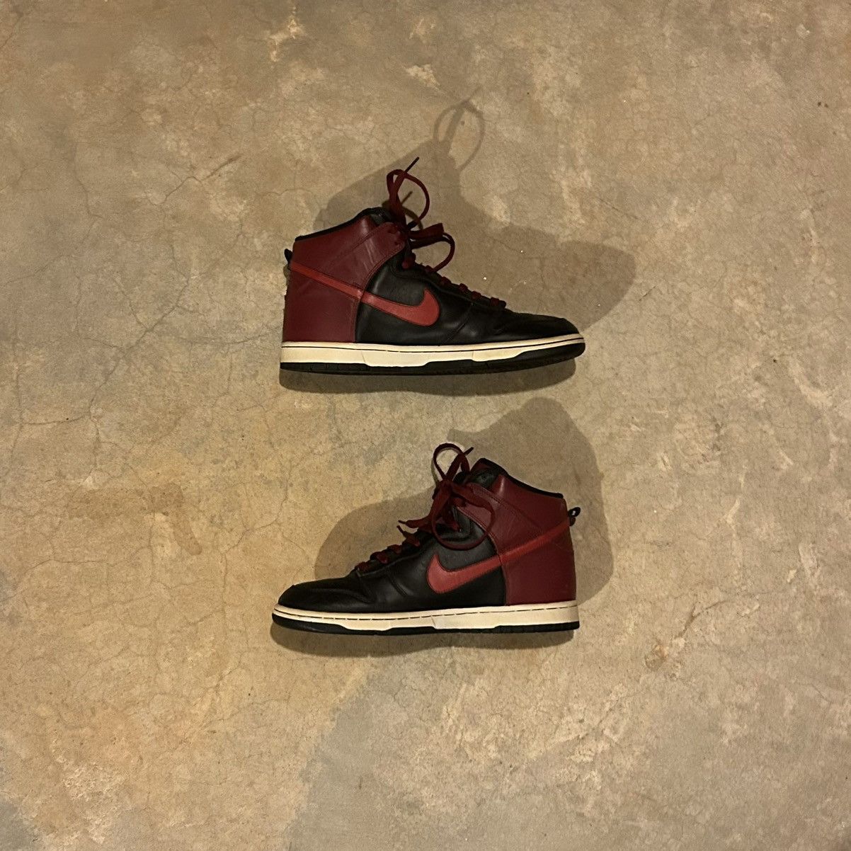 Nike × Vintage Vintage Nike Dunk High Black Fives BFive 2006 US 11.5 Size US 11.5 / EU 44-45 - 2 Thumbnail