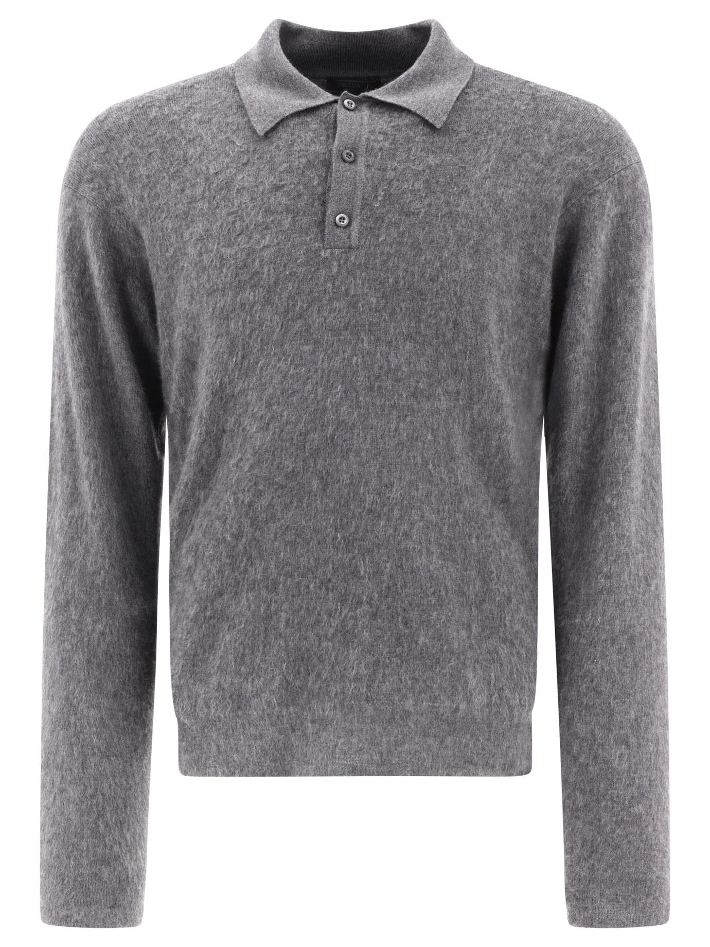 Prada Prada Cashmere And Silk Polo Shirt tag size 50 Men - USA Duties Paid Size US M / EU 48-50 / 2 - 1 Thumbnail