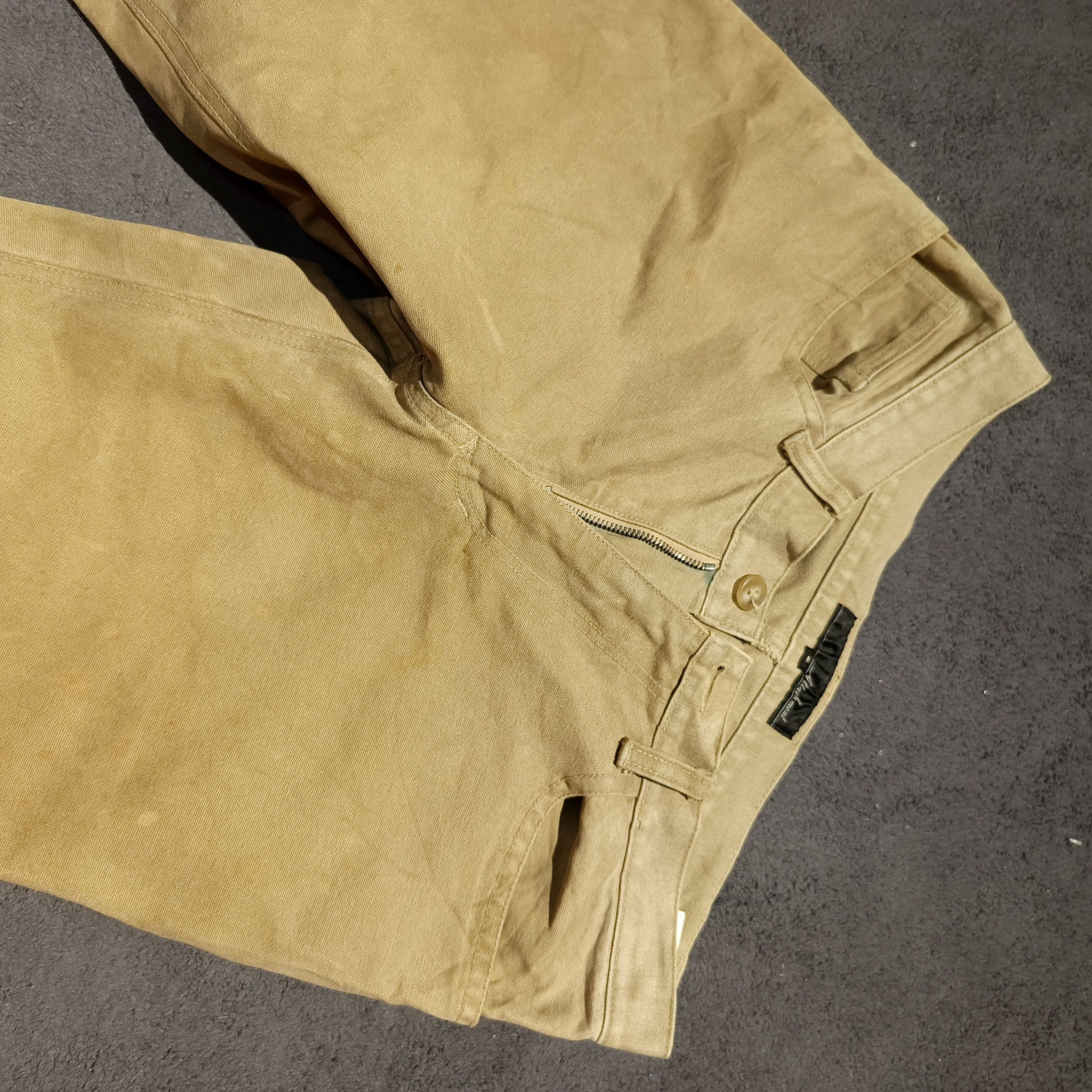 Kazuyuki Kumagai Attachment Vtg 90s Attachment Heavy Duty Hard Dirty Washed Denim Size US 30 / EU 46 - 3 Thumbnail