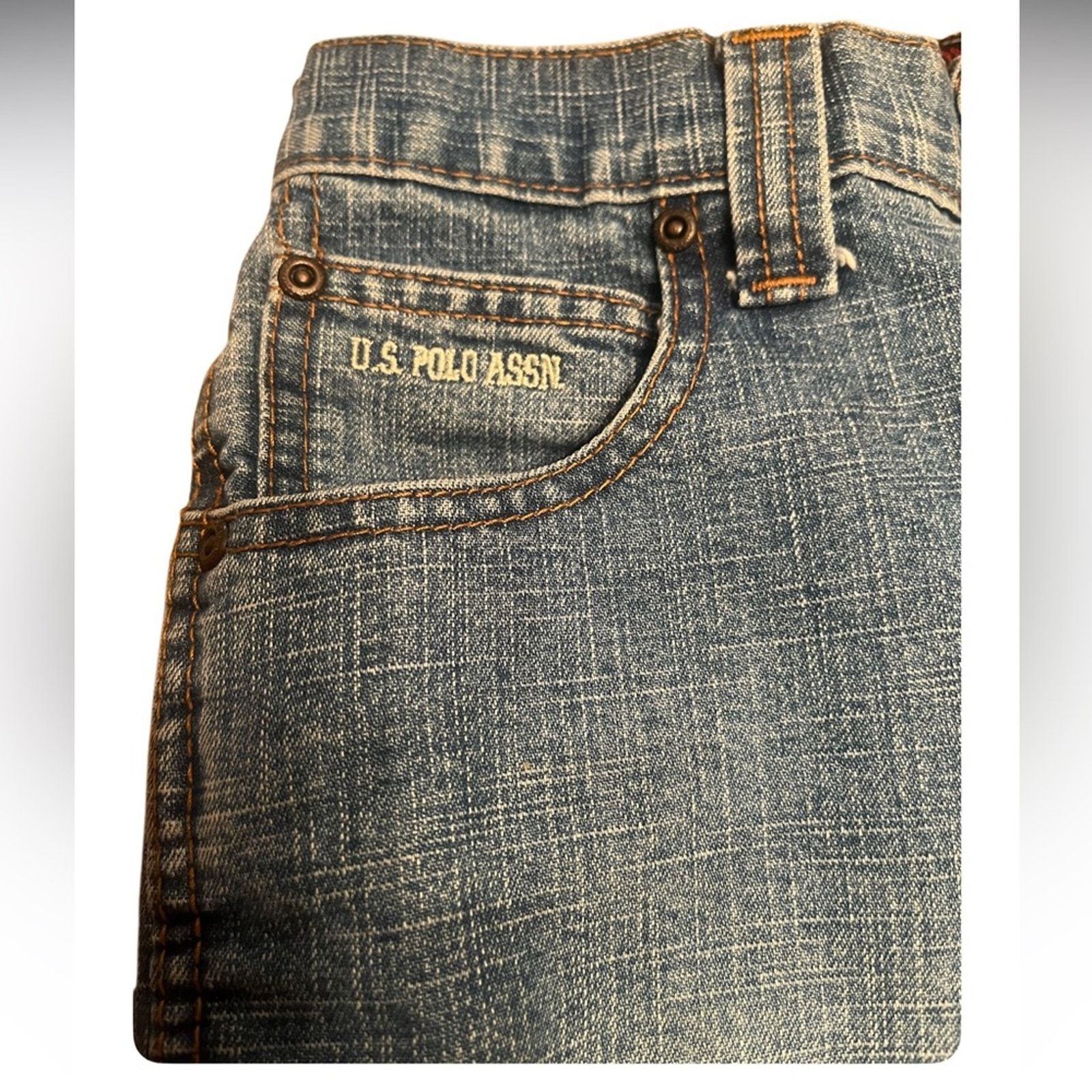 U.S. Polo Assn. U.S. Polo Assn. Blue Jean Shorts, size 10 Size 32" / US 10 / IT 46 - 2 Thumbnail