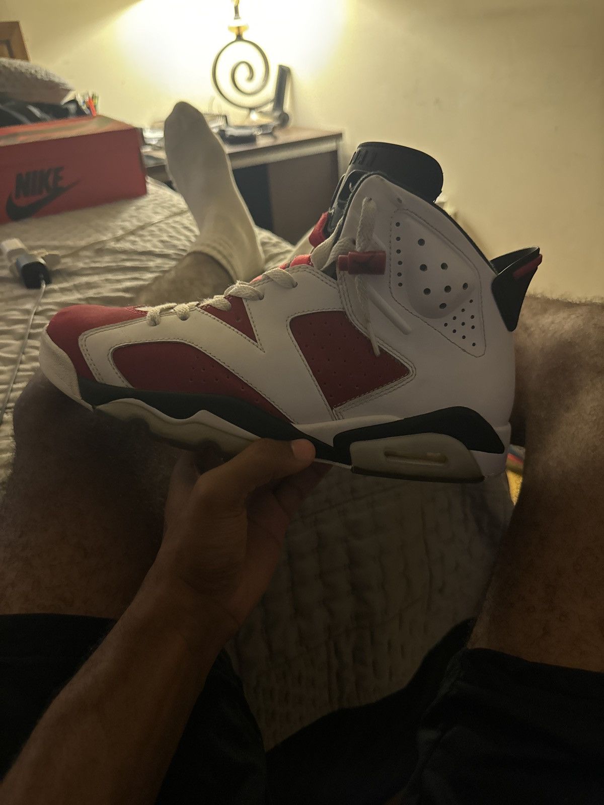Jordan Brand Jordan 6 Carmine Size US 10.5 / EU 43-44 - 1 Thumbnail