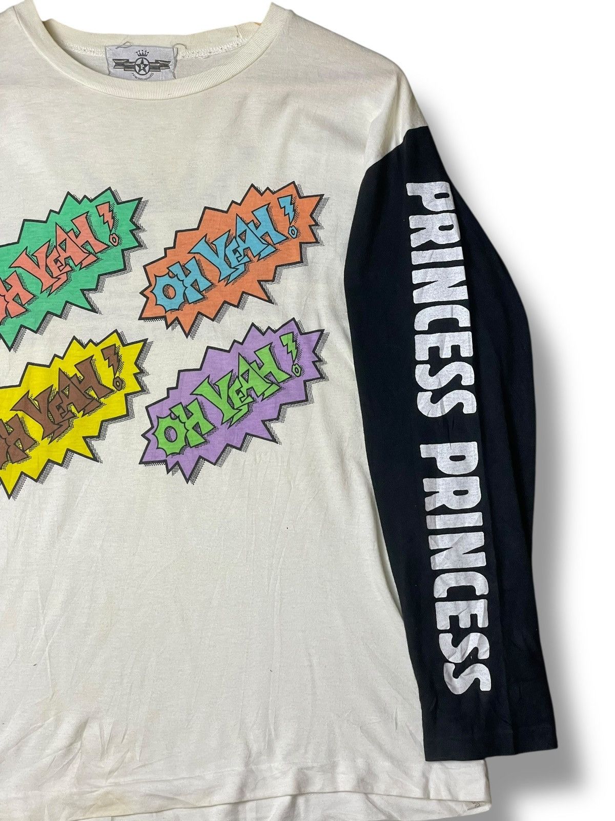 Japanese Brand × Vintage 90’s Princess Princess Band Long Sleeve Tshirt (115) Size US XXS / EU 40 - 2 Thumbnail