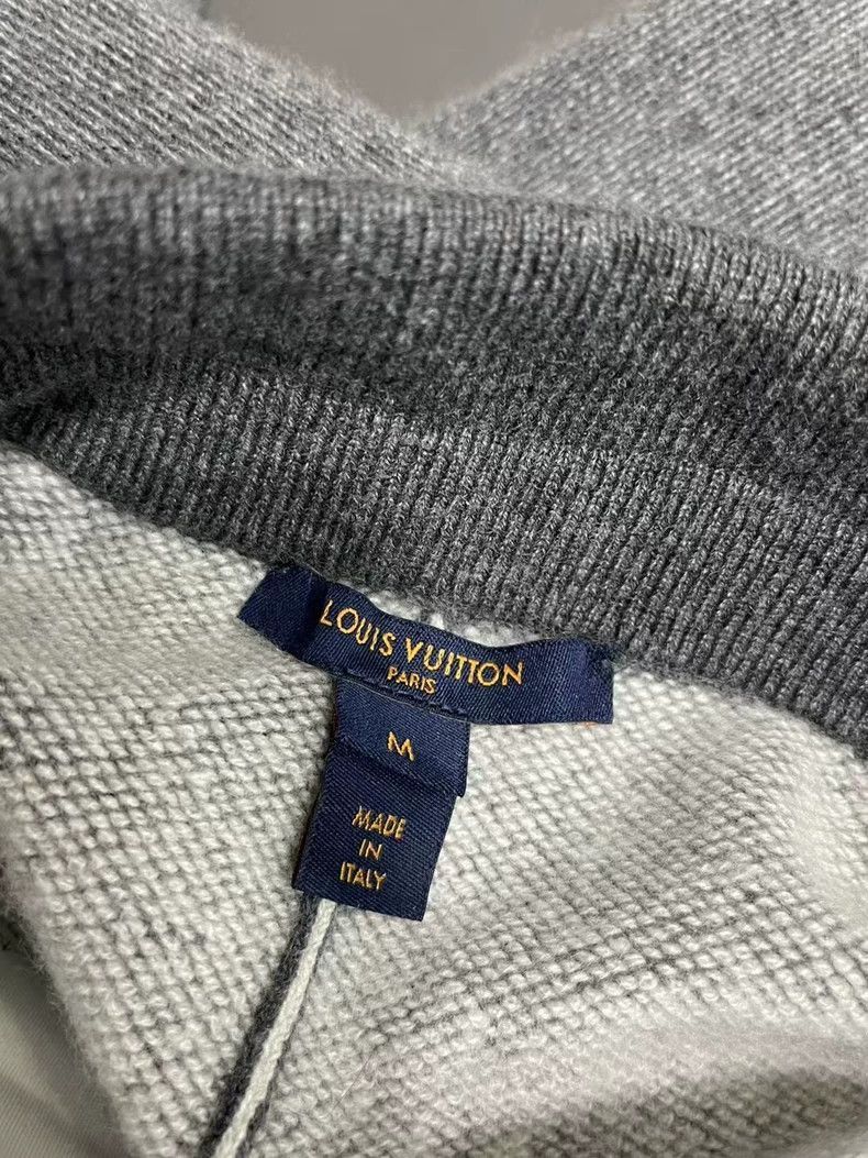 Louis Vuitton Louis Vuitton Gray Embroidered Logo Sweatpants -2505 Size US 30 / EU 46 - 6 Thumbnail