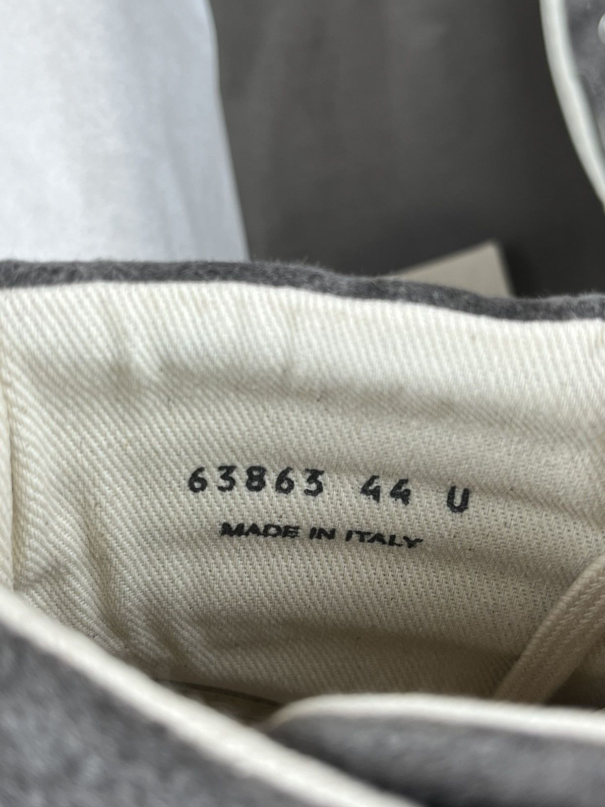 Rick Owens FW24 Rick Owens Vans Vintage Sneaks High Moleskin DRKSHDW Size US 11 / EU 44 - 9 Thumbnail