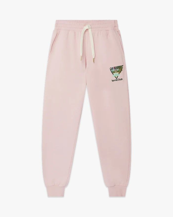 Casablanca o1mle0326 Embroidered Sweatpants & Joggers Tennis Club Icon Size US 32 / EU 48 - 1 Preview