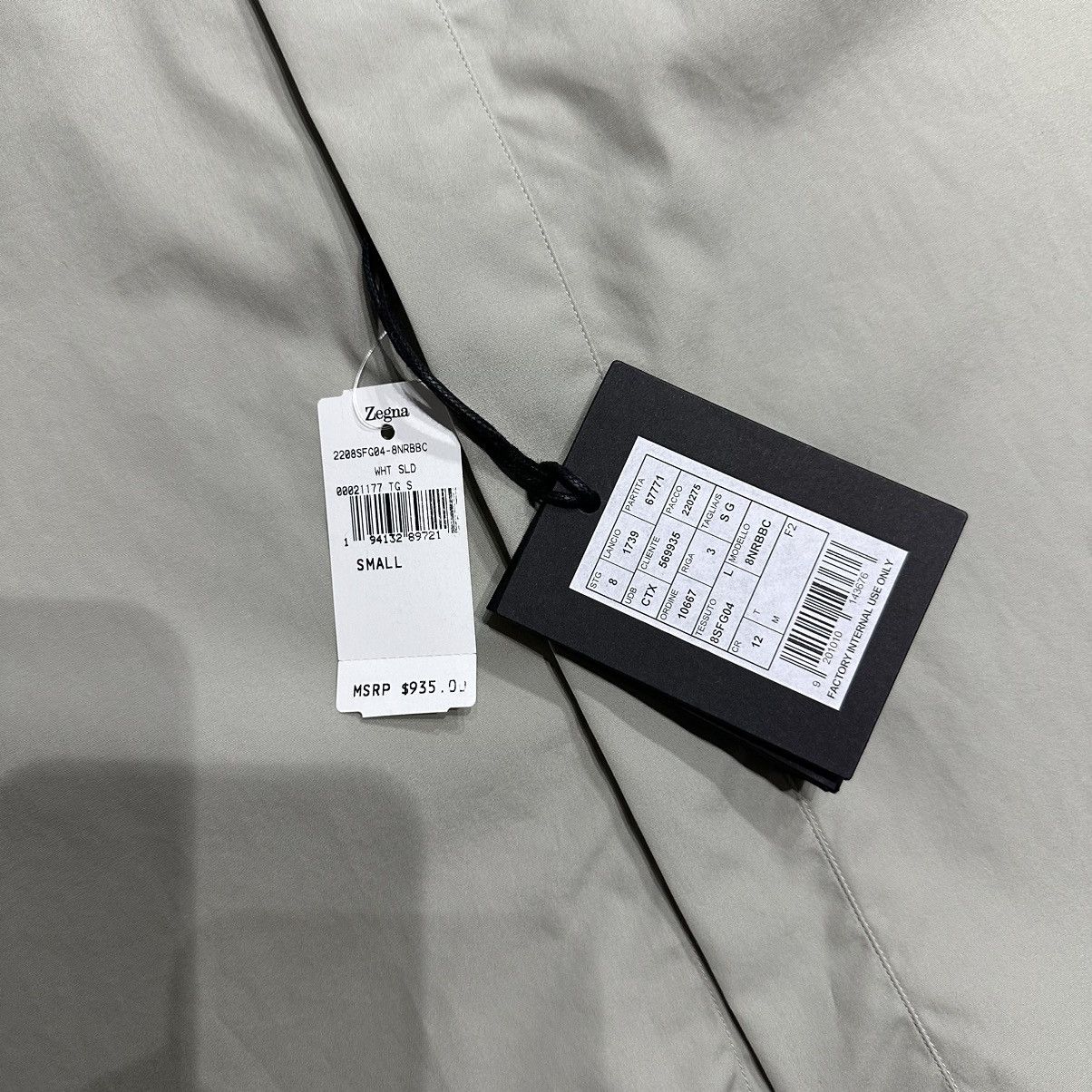 Ermenegildo Zegna × Fear of God Fear of God x Ermenegildo Zegna Oversize SS Shirt Size US S / EU 44-46 / 1 - 5 Thumbnail