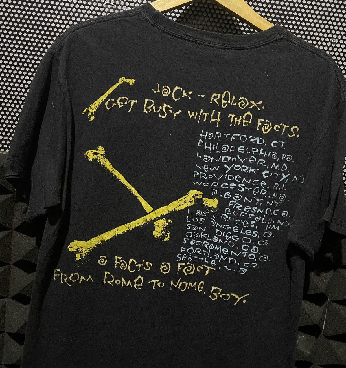 Band Tees × Hanes × Vintage Band Rush Roll The Bones tour tee 2009 pushead domino boy Size US M / EU 48-50 / 2 - 8 Thumbnail