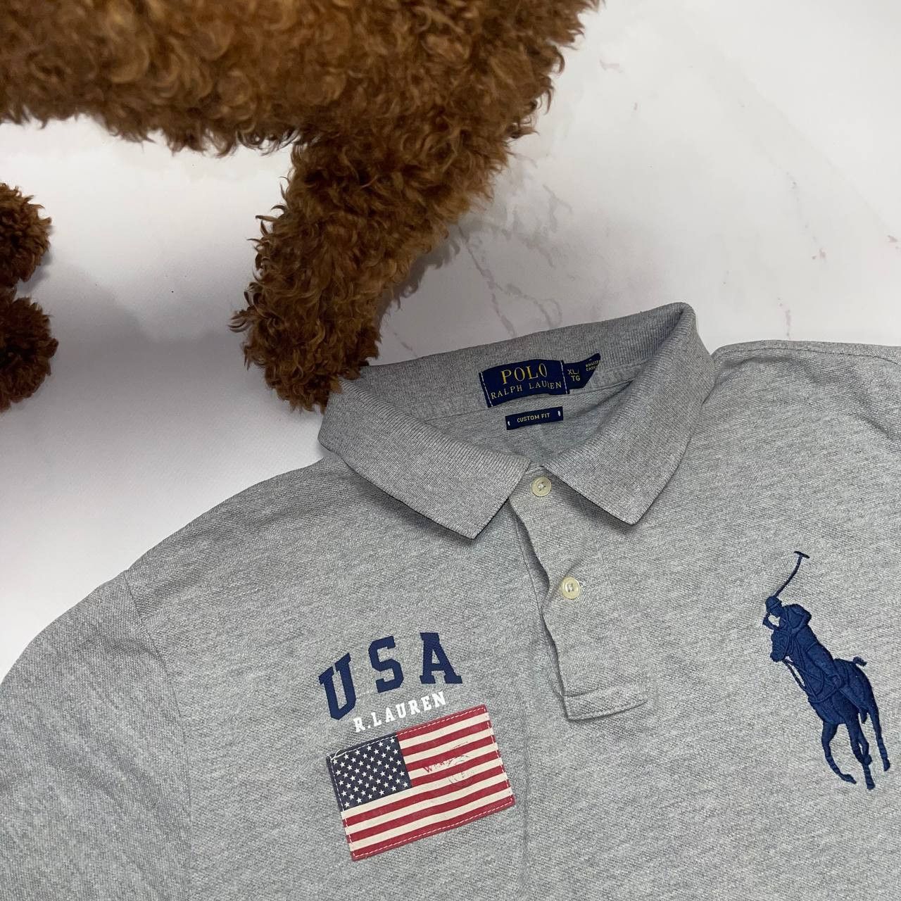 Polo Ralph Lauren Polo Ralph Lauren Y2K Chief Keef usa Big Pony Glory boyz Size US XL / EU 56 / 4 - 6 Thumbnail