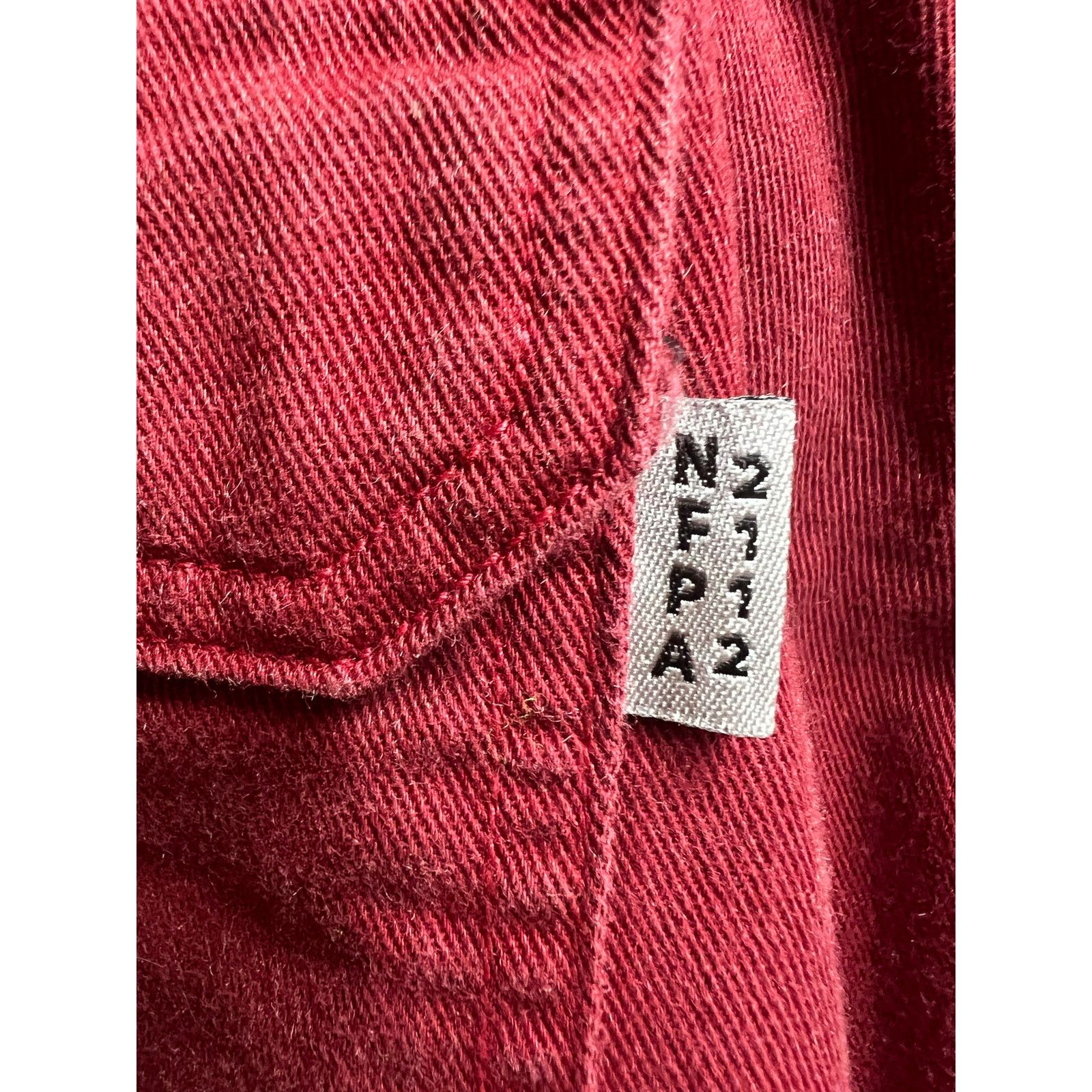 Carhartt Carhartt Flame-Resistant Classic Twill Button Down Shirt Red Size US XXL / EU 58 / 5 - 5 Thumbnail
