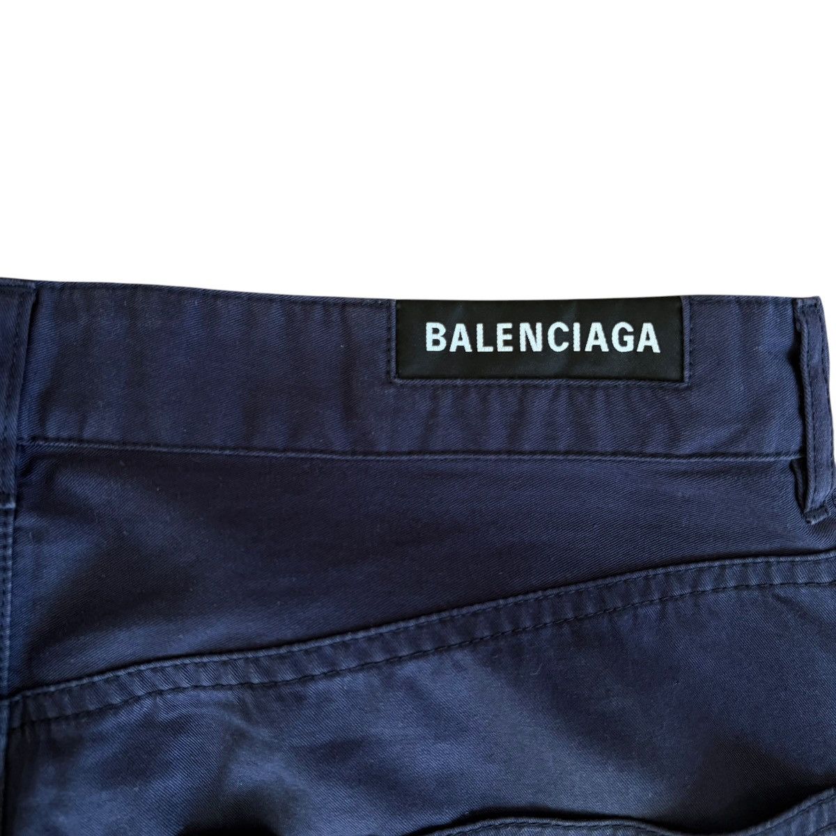 Balenciaga Balenciaga Oversized Navy Work Pants Size US 30 / EU 46 - 6 Thumbnail