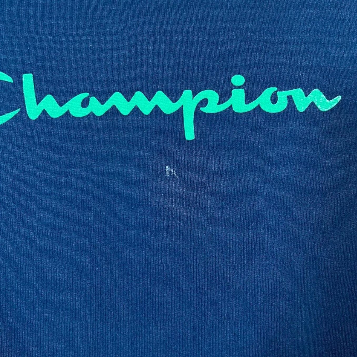 Champion CHAMPION Crewneck Sweatshirt Blue Graphic Big Logo Spellout Medium Mens Sweatshirt Size US M / EU 48-50 / 2 - 5 Thumbnail