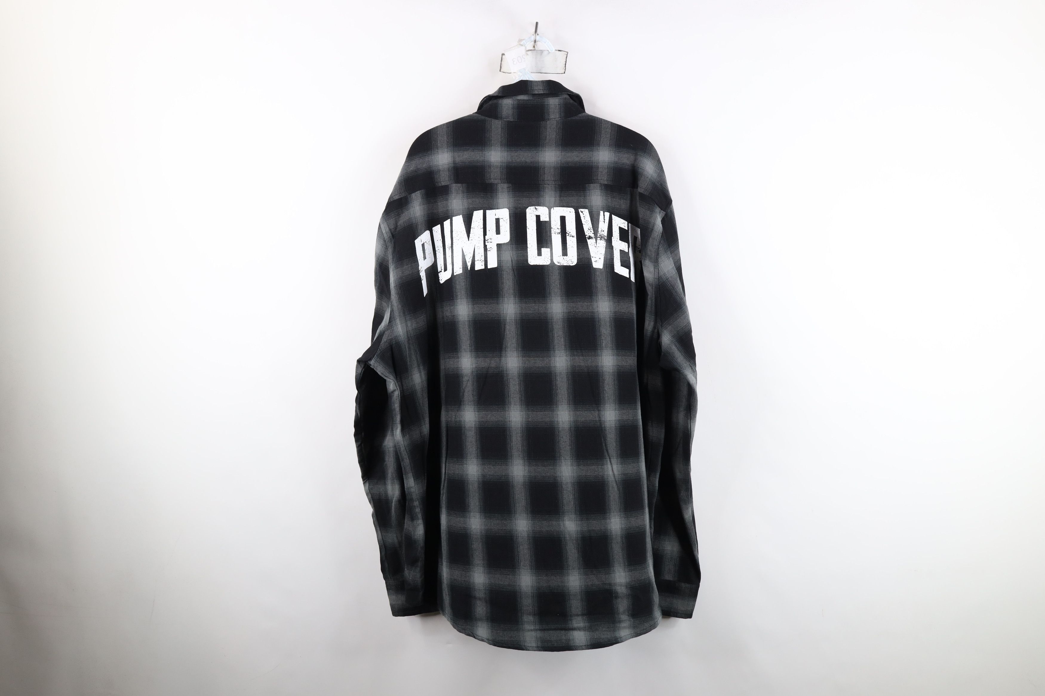 Vintage Axe & Sledge Supplements Work Flannel Collared Button Shirt Size US XXL / EU 58 / 5 - 13 Thumbnail
