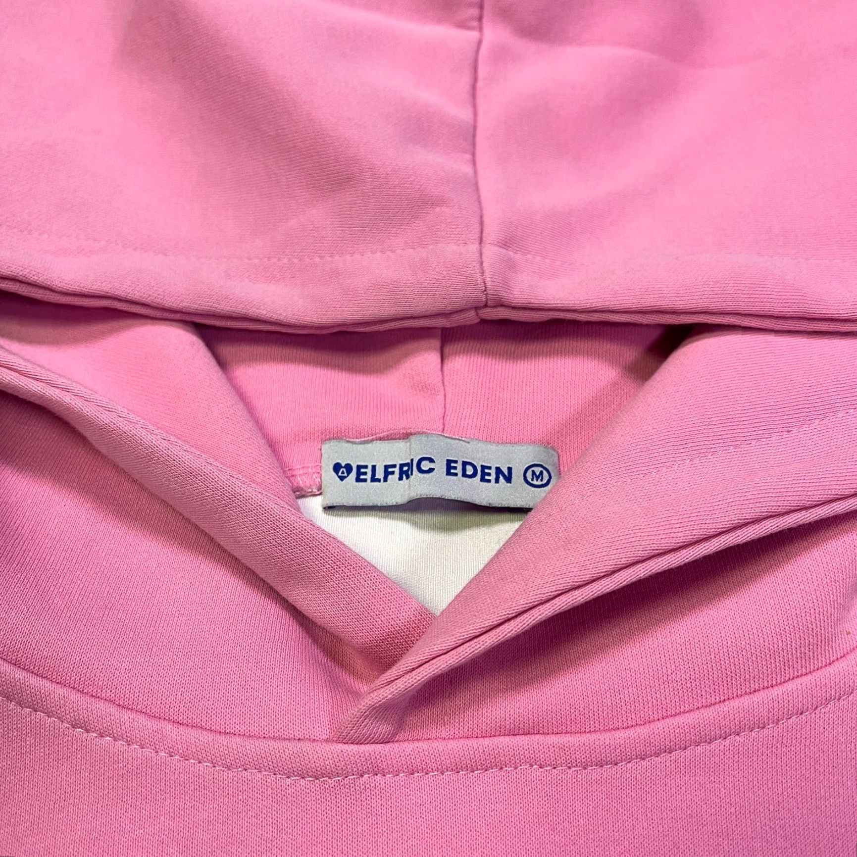 Vintage Aelfric Eden Hoodie Womens Medium Pink Star Oversized Fleece Sweatshirt Pullover Size M / US 6-8 / IT 42-44 - 6 Thumbnail