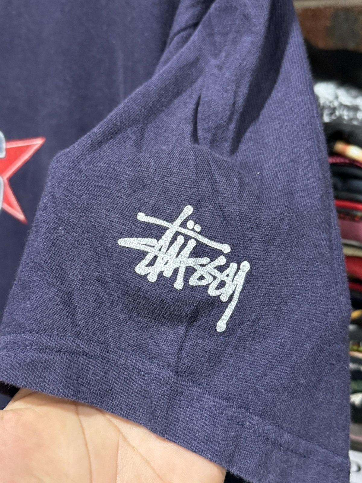 Girl Skateboards Vintage Stussy Star Skateboard Usa Faded Tee Size US XL / EU 56 / 4 - 5 Thumbnail